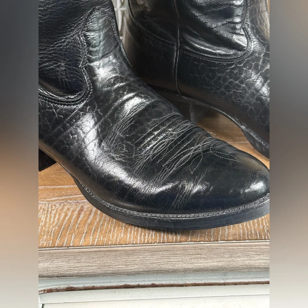 NOCONA Men’s Classic Black Leather Western Boots Size‎ 9.5
